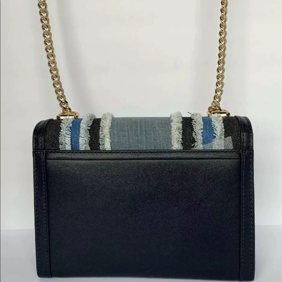 Michael Kors Whitney Denim Multi LeatherGold Large - Picture 8 of 8